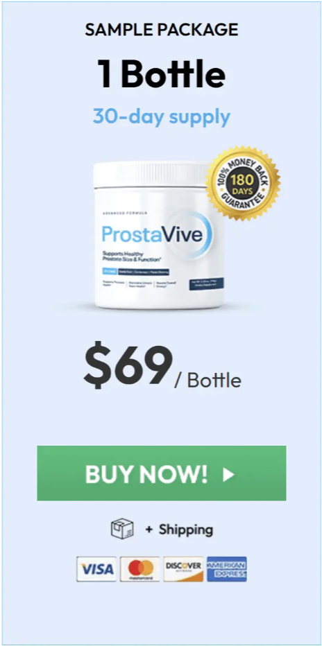 ProstaVive Buy 1 Bottle